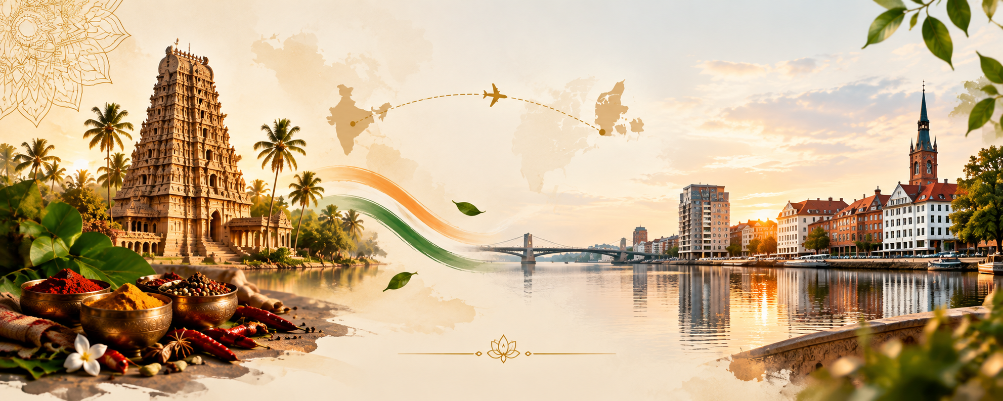 Fra Indien til Aalborg